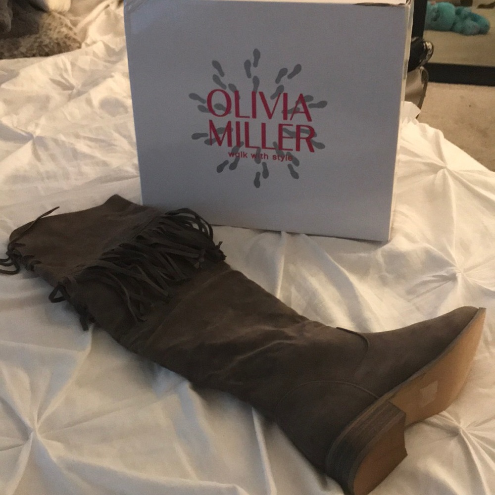 Thigh high Charlotte Russe boots